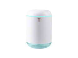 Mini humidificador portátil con luz LED de colores