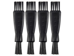 Cepillo de limpieza de doble cara para afeitadora y cortadora de pelo masculina (pervayotoy)