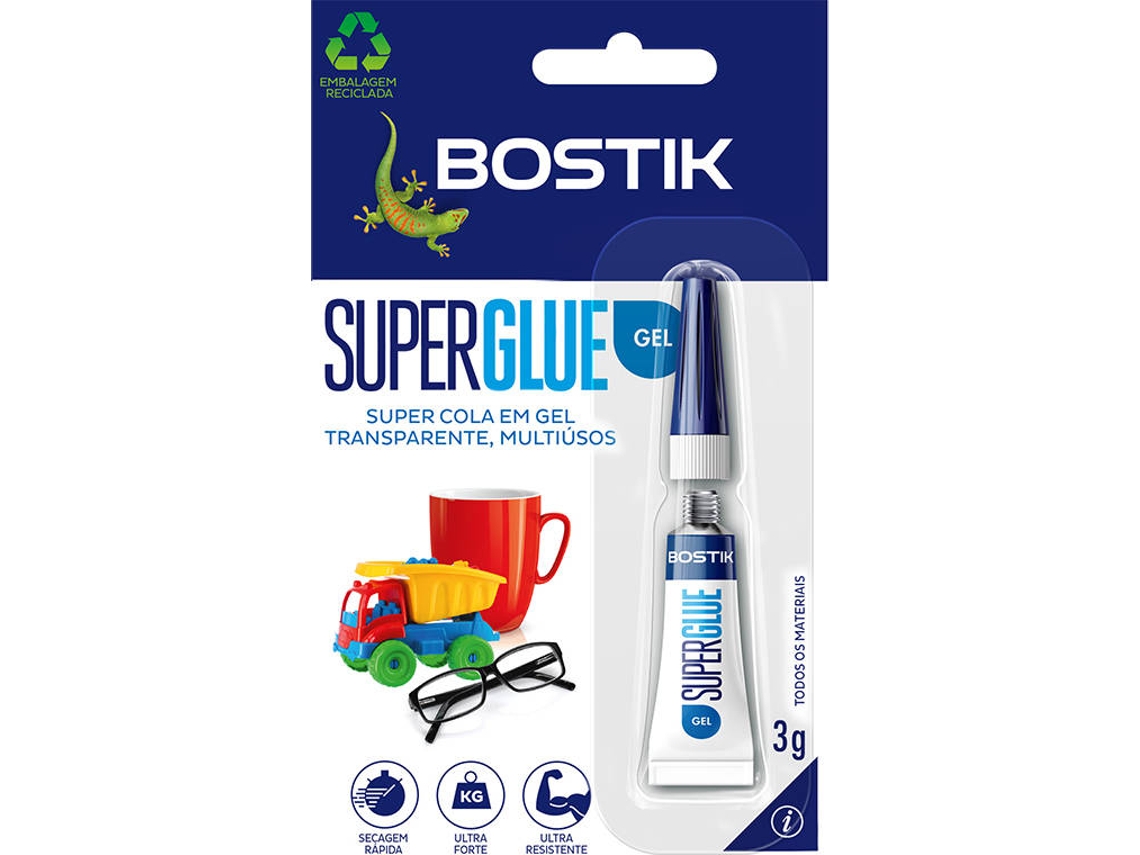 Pegamento de Cianoacrilato BOSTIK Gel 3G