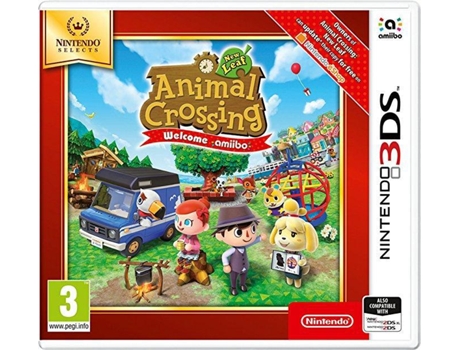 Animal Crossing New Leaf Welcome Amiibo (Nintendo 3Ds) (Selecciones) Videojuegos