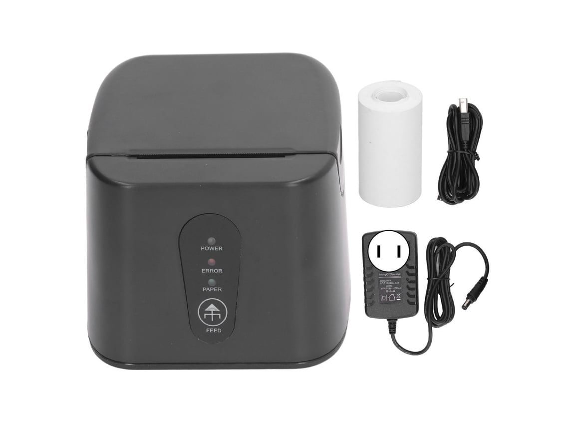 Impressora Térmica De Recibos 58mm Usb Bluetooth Sem Fio Pos 100-240v