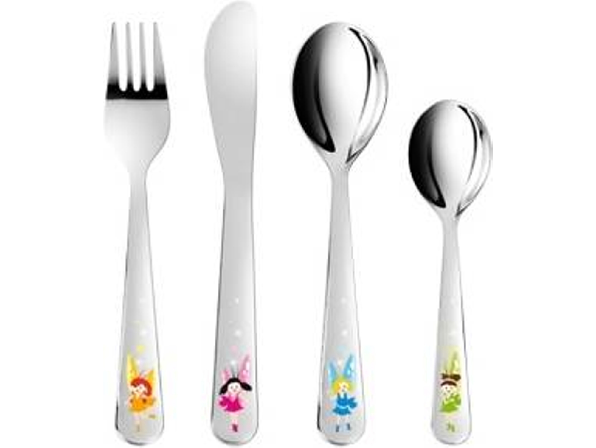 Cubertería de niño TESCOMA Bambini hadas (4 piezas)