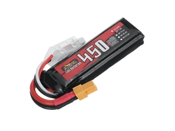 Batería de polímero de litio Zop Power de 7,6 V, 450 mAh, 80 C, 2 s, con conector XT30 para dron DarwinFPV, Baby Ape, Happymodel, Mobula8, Sub250, Nanofly20, Iflight, Cinebee, Whoop Bet.