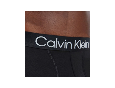 Pack de 3 Boxers CALVIN KLEIN (XL - Negro)