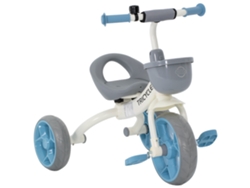 Triciclo infantil convertible con cesta y ruedas de EVA, para niños de 2 a 5 años.