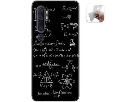 Carcasa Xiaomi Mi Note 10 TUMUNDOSMARTPHONE Formulas Multicolor