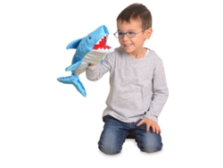 Marioneta de mano de tiburón Fiesta Crafts, juguete educativo