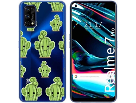 Carcasa Realme 7 Pro TUMUNDOSMARTPHONE Cactus Multicolor