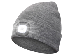 Gorro Con Luz Invierno Unisex Gorro Led Recargable Usb Acrílico De Pulla