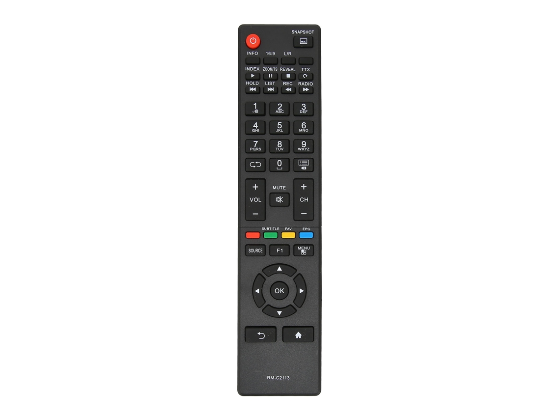 Mando A Distancia De Repuesto Universal Para Televisores Jvc Rm-c2113 Lt-49n552a Lt-55n552a