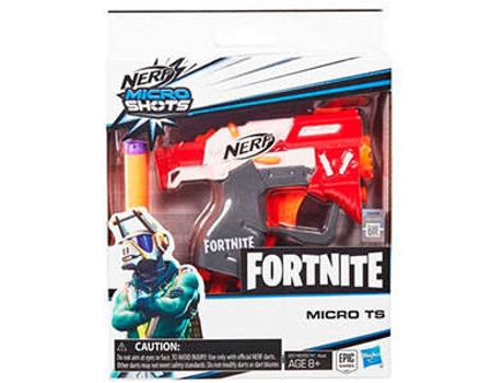 Lanzador HASBRO Nerf Fortnite Micro Shots - Micro TS (Edad Minima: 8)