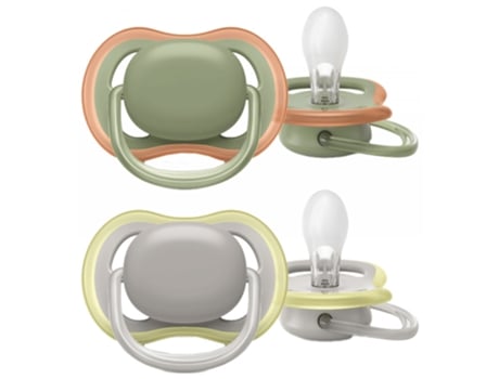 Chupetes PHILIPS AVENT ultra air 6-18 meses Neutro Scf085/20 (2 unidades)