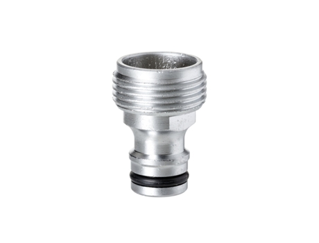 TATAY Metal Soft - Conector Universal para Grifo de 3/4 Macho. Racor Aluminio
