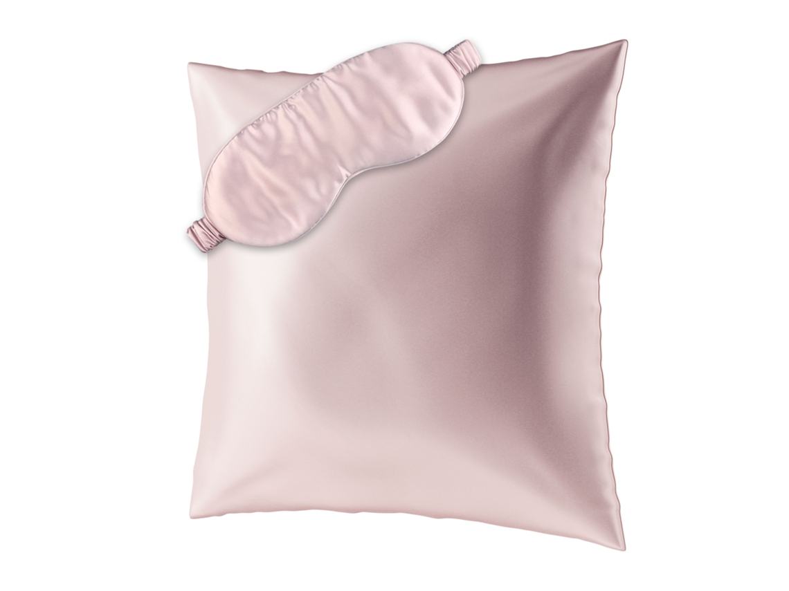 Funda de almohada y antifaz de seda AILORIA Beauty Sleep Set L (80 x 80 x 0.3 cm)