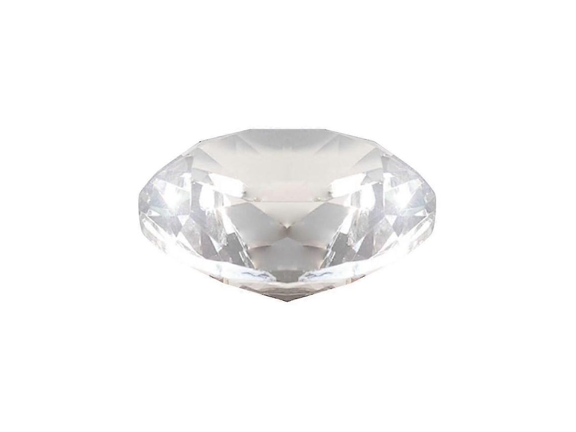 Pisapapeles decorativo de cristal K9 de 60 mm con forma de diamante, ideal para crear arcoíris. Prisma de cristal con diamantes para mesa de boda.