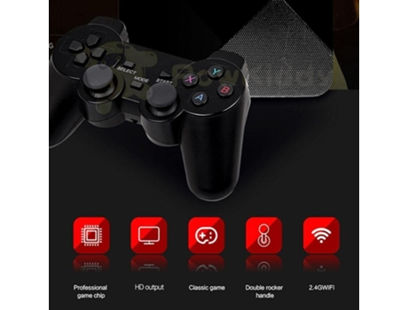 G5 Game Box Console de 128 Gb 40.000 Jogos Android Tv Ps1 Mame Gba Sfc Psp Nds