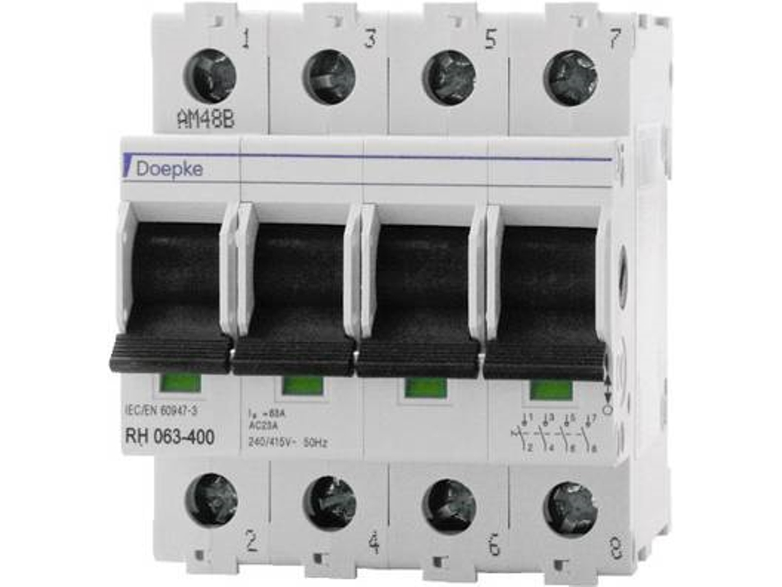 Schaltgeräte Gmbh Interruptor principal Rh 063 400 Doepke (09981063)