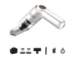 Aspiradora de mano inalámbrica de 10000 Pa, para seco y húmedo, 120 W, Digitallab blanca