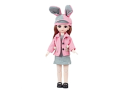 Muñeca De 30 Cm Con Ojos Y Articulaciones 5d, Ropa Adorable, Set De Juego De Juguetes.