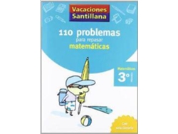 Libro VACACIONES SANTILLANA 3 PRIMARIA 110 PROBLEMAS PARA REPASAR MATEMATICAS de Sl Santillana Educación (Español)