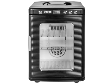 Incubadora de Huevos de Reptiles 25L 2-60°C Científica con Pantalla LED de Eclosión