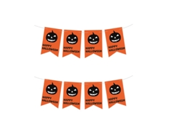 Banner de Calabaza Happy Halloween de 3 m