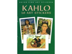 Libro Kahlo 16 Art Stickers de Frida Kahlo