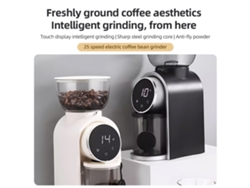 Molinillo de café con ajuste preciso y temporizador.