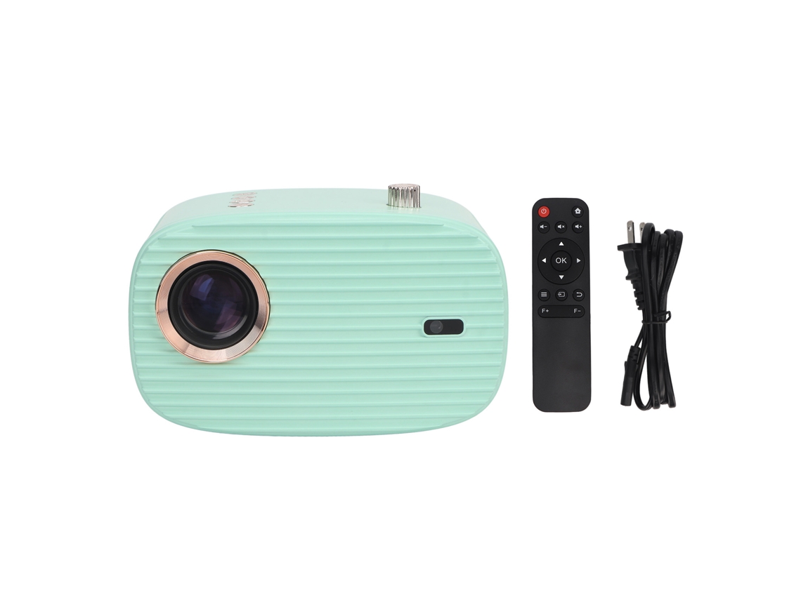 Proyector Mini Wifi 1080p Hd Portátil Para Películas Al Aire Libre Y En El Hogar Proyección Desde Teléfono Conector Us