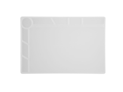 Almohadilla De Silicona De Aislamiento Térmico, Tapete De Escritorio, Plataforma De Mantenimiento Para Reparación 34*23cm