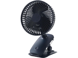 Ventilador Portátil Con Clip Portátil Recargable Ajustable