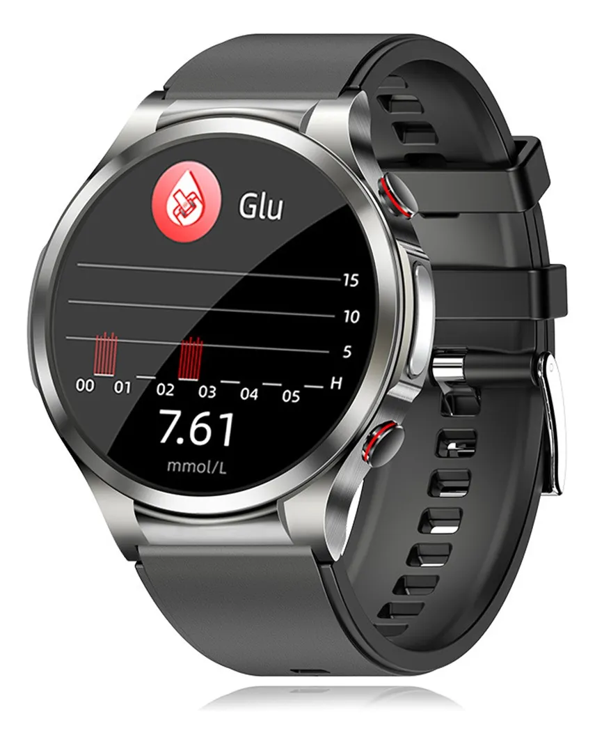 Reloj inteligente Vayotoy con monitor de frecuencia cardíaca y azúcar en sangre