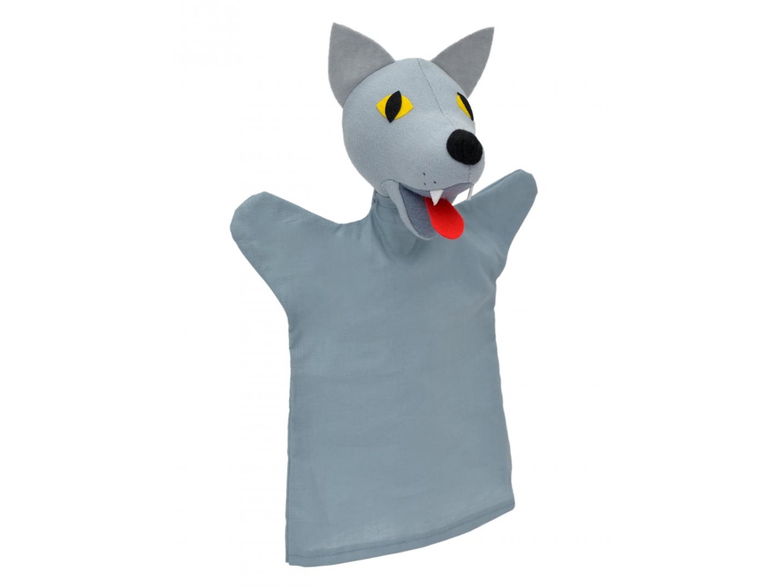 Peluche MORAVSKÁ ÚSTREDNA BRNO Marioneta de Mano Lobo