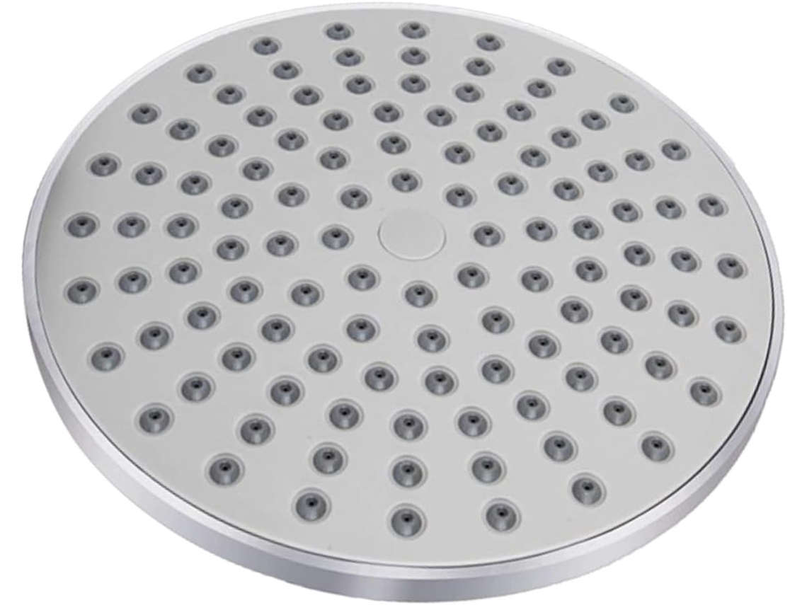 20 Antical 1 Cabezal De Baño Redondo Cm Efecto Lluvia Cromado Accesorio