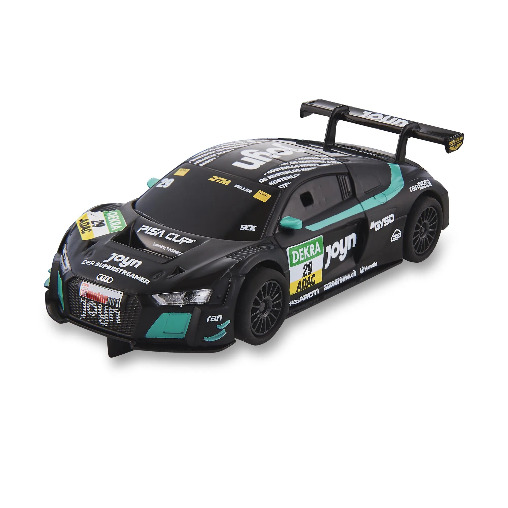 Scalextric - Audi R8 Lms Gt3 - Dtm Nº29 Gama Compact A Escala 1:43, Coche Slot Para Pista De Carreras, Juguete Para Niños A Partir De 4 Años