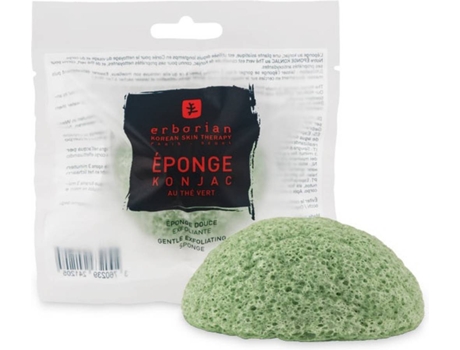 Accesorio de Limpieza ERBORIAN Esponja de té verde Konjac(1 Unidade)