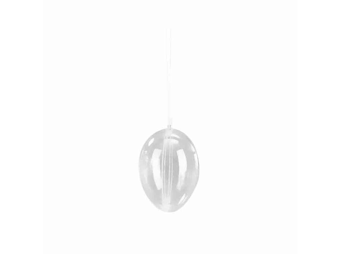 Huevo de plástico de 10 cm