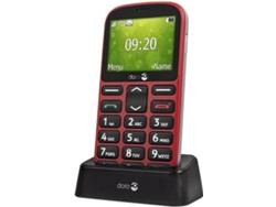 Telefóno Senior DORO 1360 (2.4'' - 4 GB - Rojo)