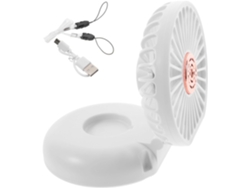 Portátil Ventilador De Cuello, Batería Recargable,