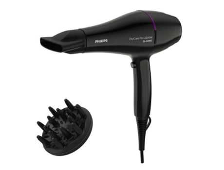Secador profesional Philips Drycare con potencia de 2200 W y motor de CA