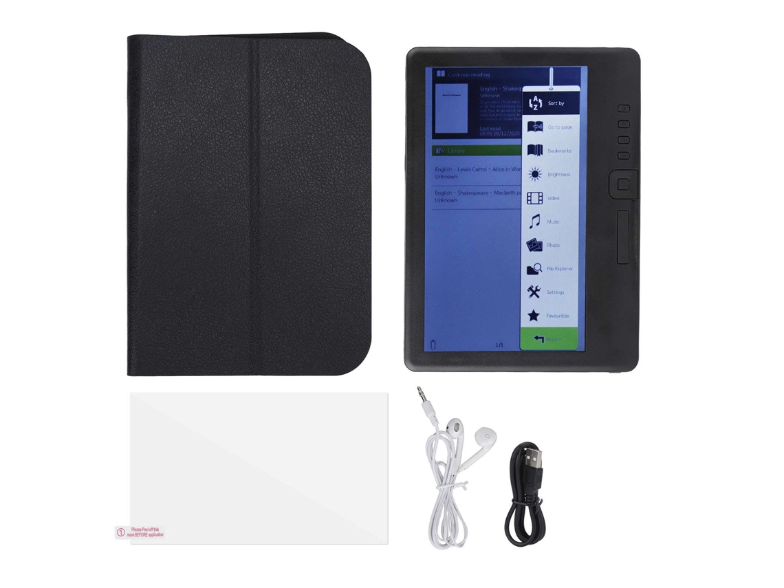 Lector electrónico (lectura de EPUB, 16 GB de almacenamiento)