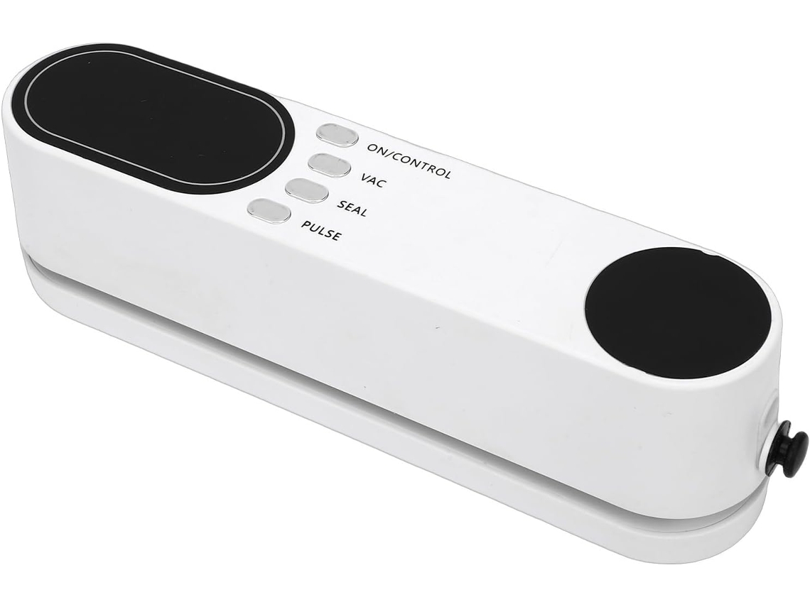 Selladora Al Vacío, Mini Selladora De Alimentos Recargable Con Fuerte Succión De 60 Kpa Y 3 Niveles