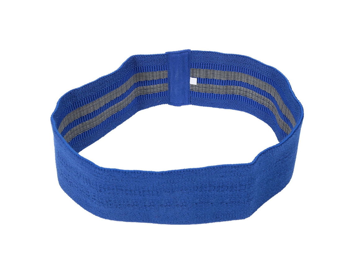 Banda de resistencia deportiva para sentadillas con anilla para cadera, ejercicios de yoga y entrenamiento, banda elástica azul XL
