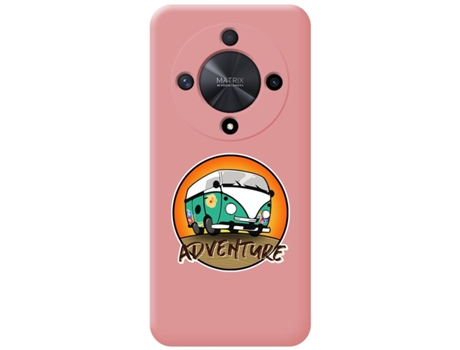Funda para Honor, Huawei Honor Lite 5 TUMUNDOSMARTPHONE Silicona Líquida Rosa