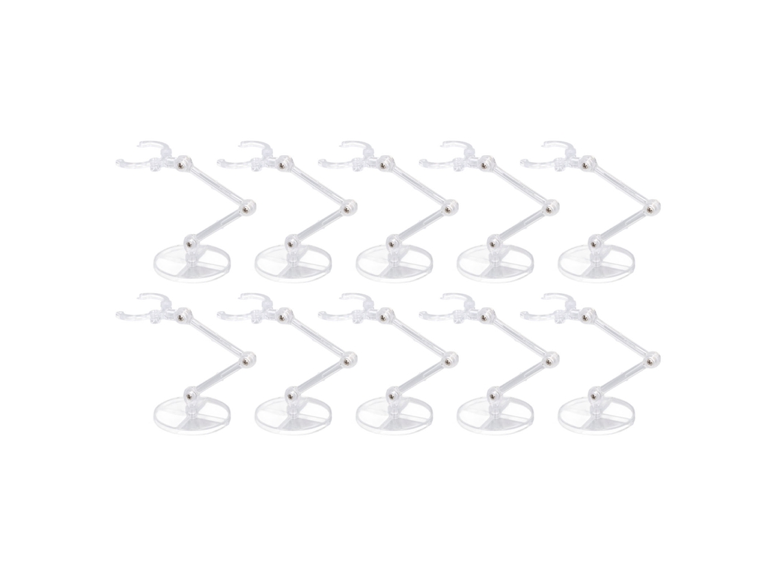 10 Juegos De Soportes Para Muñecas, Mini Soportes De Exhibición Transparentes De 6 Pulgadas Para Figuras De Acción.
