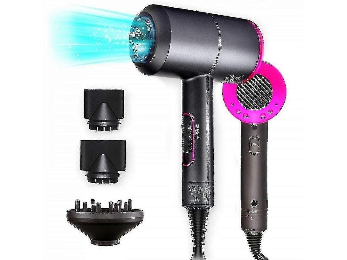 Secador De Cabelo Iônico, Secador De Cabelo Profissional De 1800 W Para Secagem Rápida.