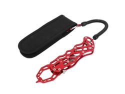 Alicates De Pesca De Aleación De Aluminio Con Diseño Hueco, Herramienta Para El Control De Las Pinzas De Los Peces, Color Rojo.