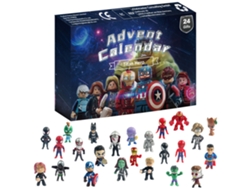 Calendario De Adviento De Navidad De 24 Días Con Figuras De Películas, Juguetes Y Regalos Para Niños Y Niñas.
