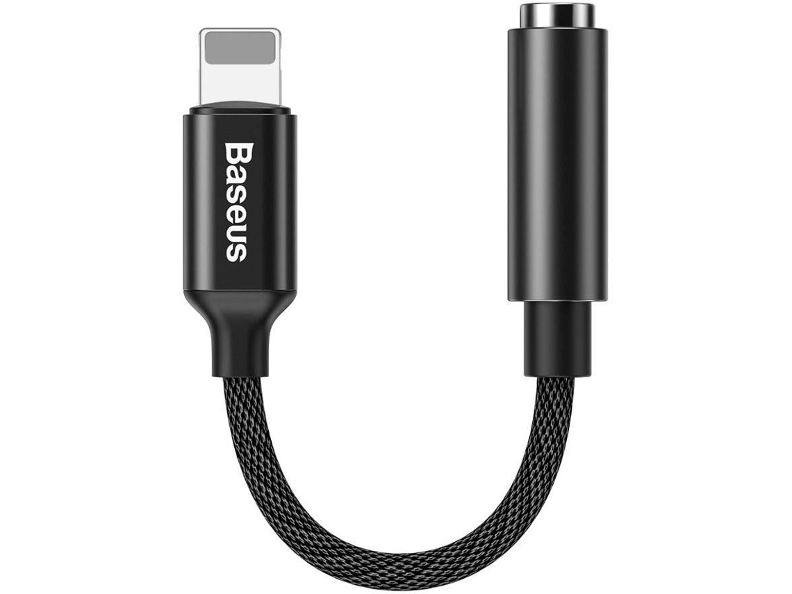 Adaptador BASEUS (Lightning, Mini - Negro) | Worten.es