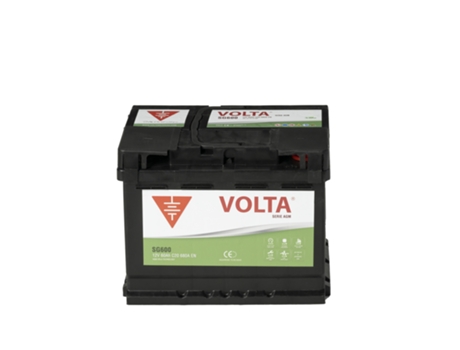 Batería para Coche VOLTA BATERIAS AGM 60Ah - 680A